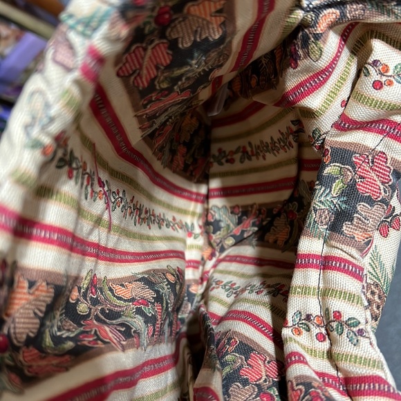 Longaberger Homestead autumn floral print purse & wallet - Picture 3 of 5